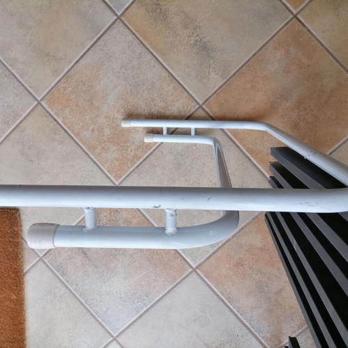 Bed safety guard used, metal, 2 cm thickness