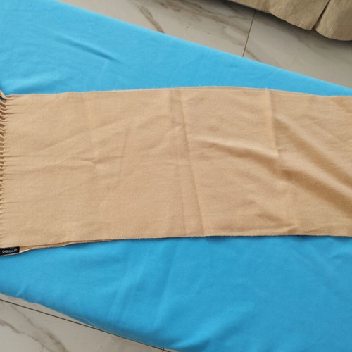 Vintage Gabrella Italy Moda scarf camel beige new