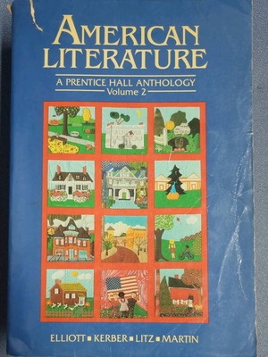 American Literature book used, Emory Elliott, English