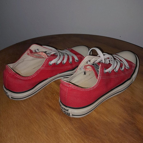 Converse All Star women's shoes size 36.5 red like new