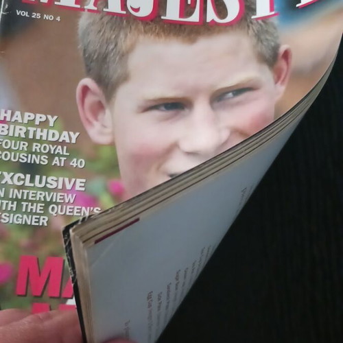 Royal Magazine Majesty April 2004 featuring Prince Harry
