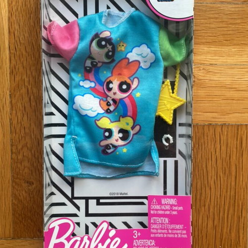 Barbie Powerpuff Girls doll clothes new, sealed