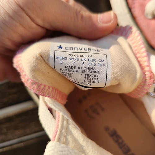 Converse All Star shoes pink ankle boots like new size 37.5