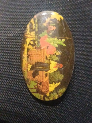 Vintage Russian Brooch like new, dated 1960-70