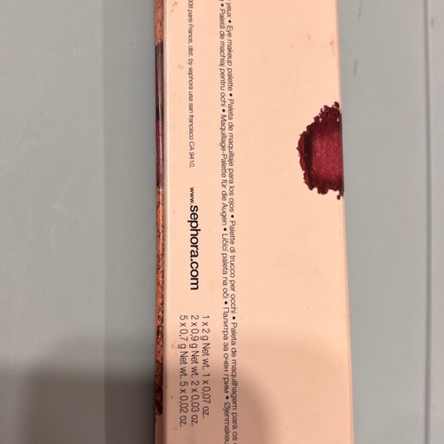 Sephora Vivid Earth Eyeshadow Palette used, earthy tones