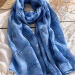 Scarf new, blue