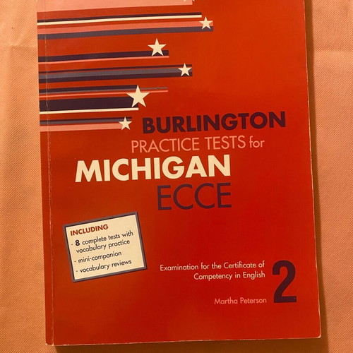 Michigan Ecce Burlington Practice Tests used