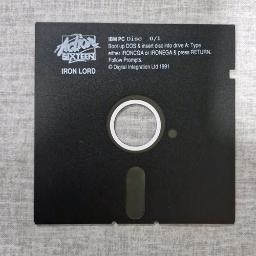 Iron Lord PC game mint condition, 7 5.25" discs 1991