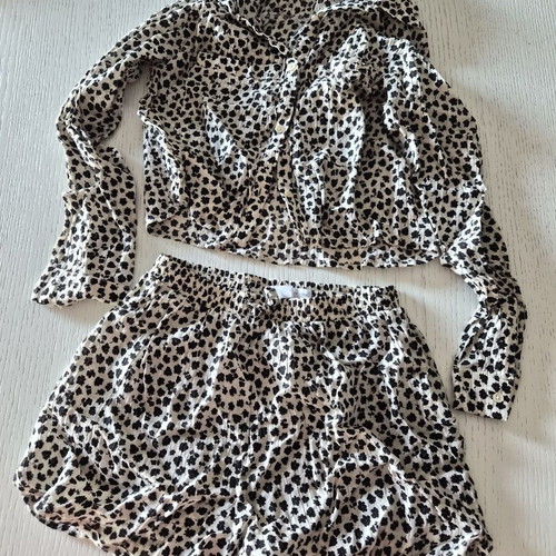 Zara floral black and white set for girl 14 years like new