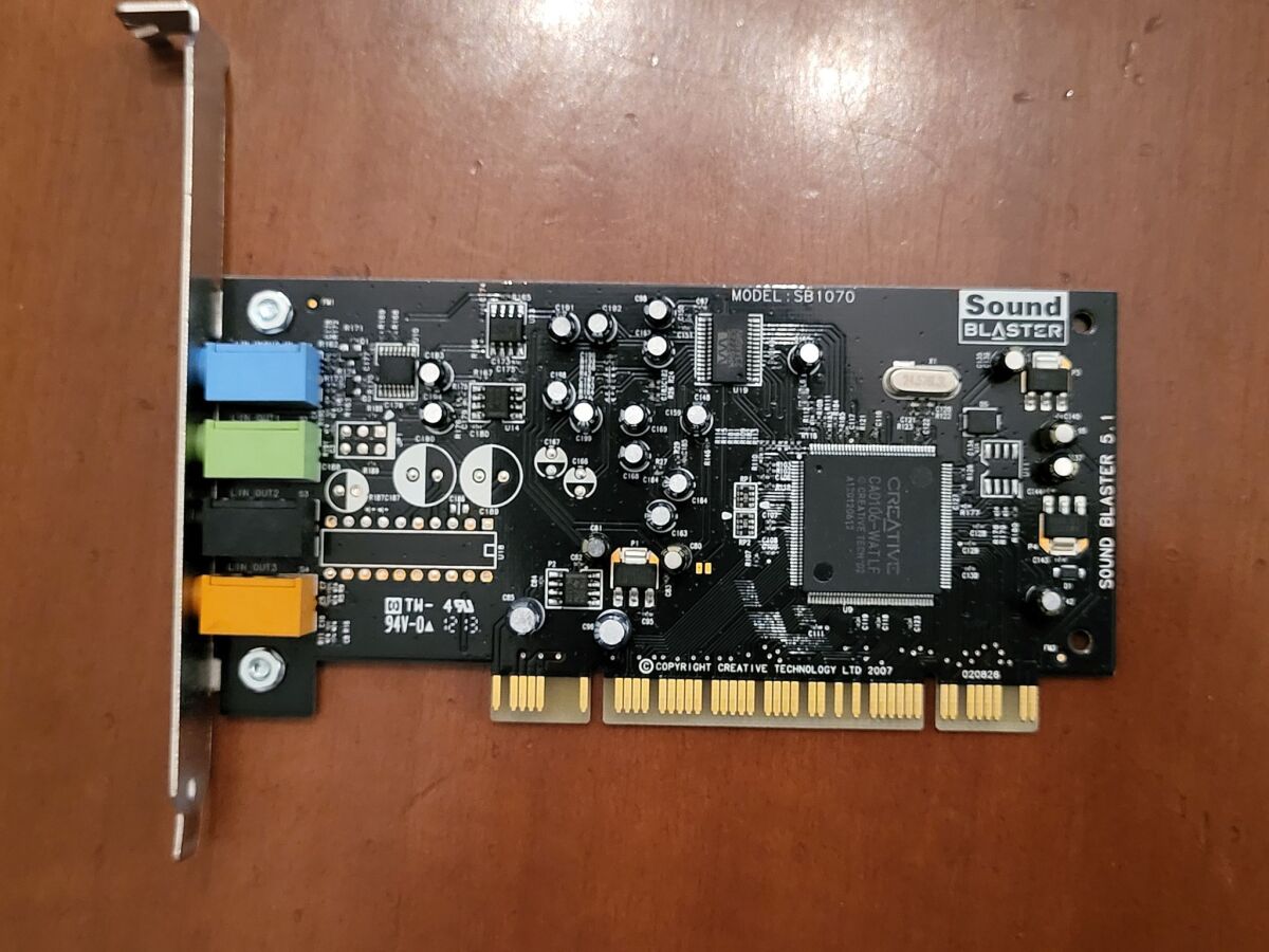 Creative Sound Blaster 5.1 VX sound card… - € 14,00 - Vendora.cy