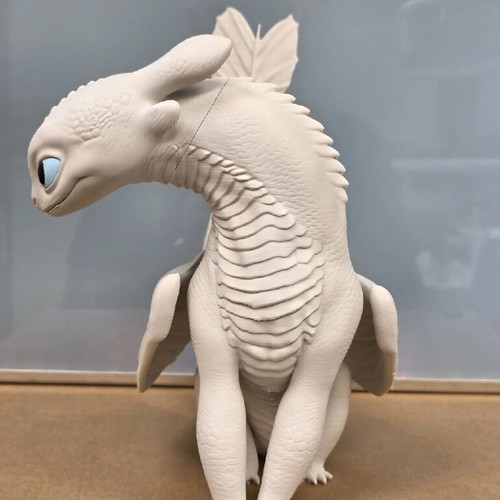 Light Fury High Detail Model 26cm height new