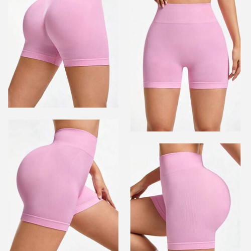 Sportswear gym yoga women's pink shorts size small new