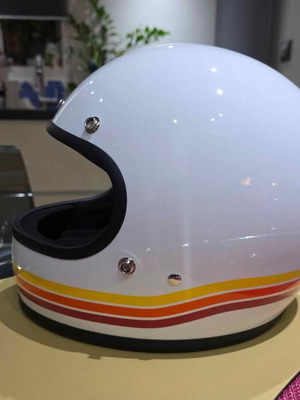 Κράνος Biltwell Gringo Retro Cafe Racer σαν καινούργιο