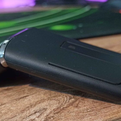 Lenovo N700 wireless ergonomic rotating mouse with laser pointer used