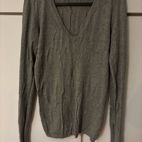 Zara blouse gray medium like new