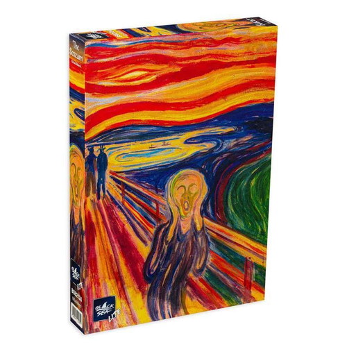 Black Sea Puzzle The Scream Edward Munch 1000 Pieces new
