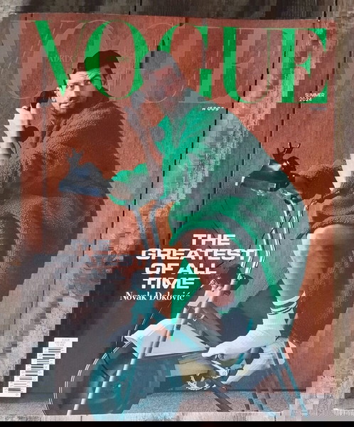 Vogue Adria Summer 2024 Novak Djokovic