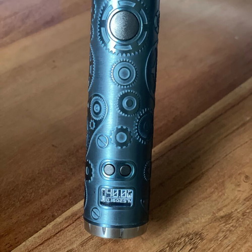 Tesla Punk 1.5 Tube Mod 86W like new with refill liquid container