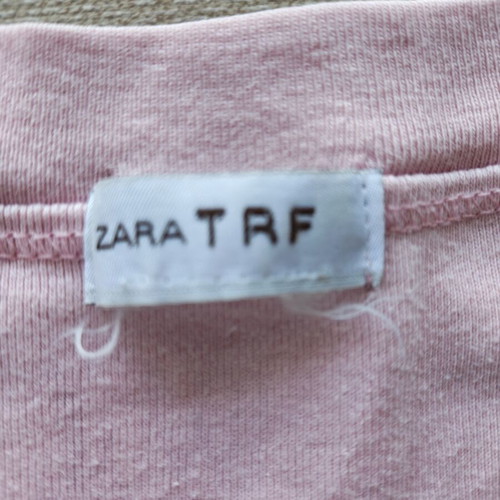 Zara T-shirt with pet design, pink, XS