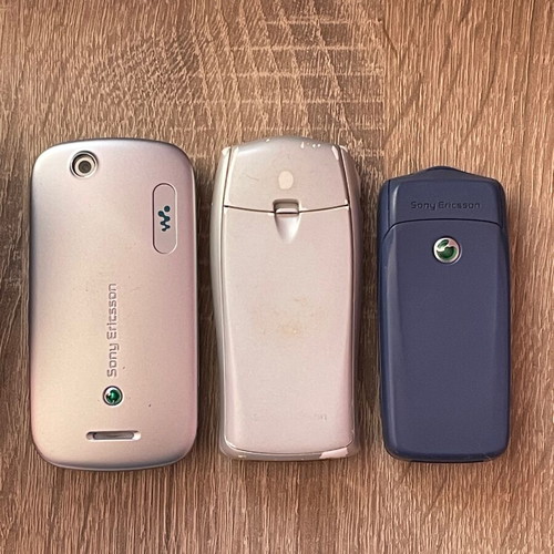 Sony Ericsson T68i, T600, W20 used phones