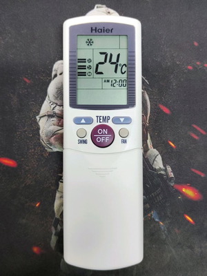 Haier air conditioner remote control like new
