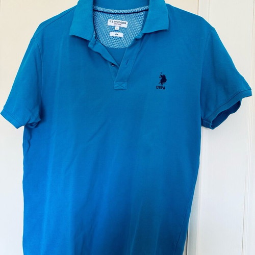 Men's blue polo short sleeve shirt U.S. Polo Assn. like new