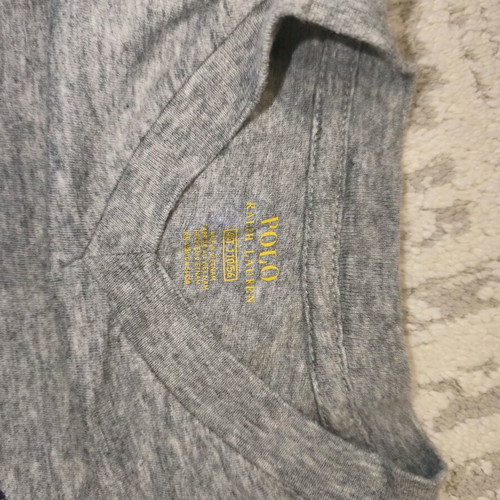 Polo Ralph Lauren kids T-shirt grey like new, 110 cm