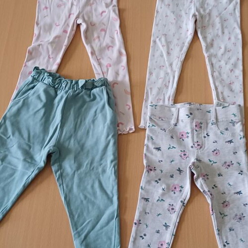 Girls' clothes up to 24 months like new, 17 pieces and 4 sets for 2 years old