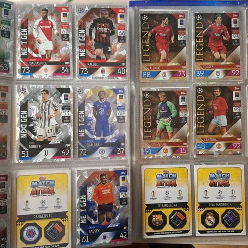 Topps Match Attax 2022-23 collectible album new with 400 cards