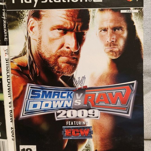 Smackdown vs Raw 2009 PS2 used in very good condition