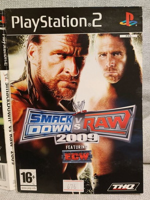 Smackdown vs Raw 2009 PS2 used in very good condition