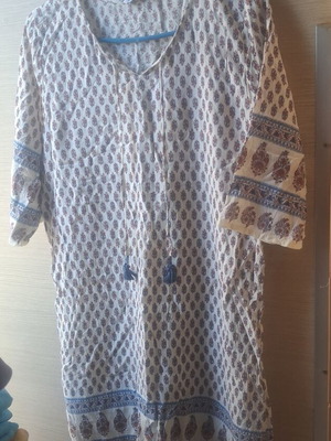 Boho Ethnic Dress-Tunic Harmony XL like new, multicolor