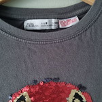Marvel Avengers Zara shirt like new with color-changing sequins