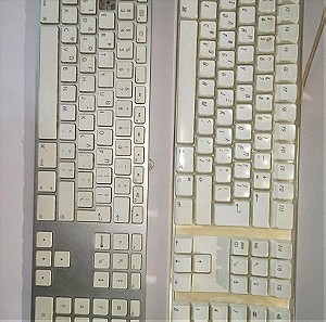 2 Αυθεντικα Apple Keyboards