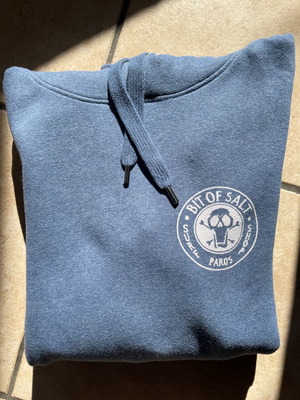 Unisex hoodie blue size XS like new