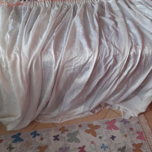 White short curtain used 1.50×1.60