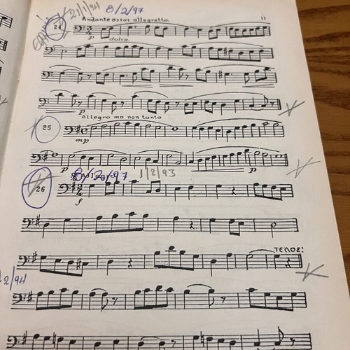 Melodic Exercises (Solfège) 4 volumes