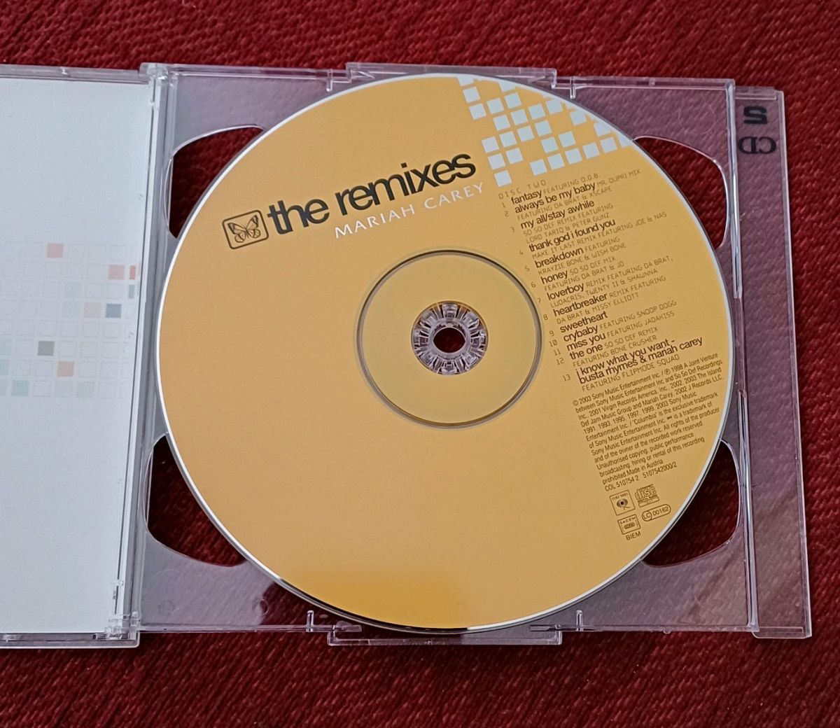 Mariah Carey The Remixes 2 CD new, pop - € 10,00 - Vendora.cy
