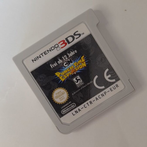 CN Punch Time Explosion 3DS game like new European edition