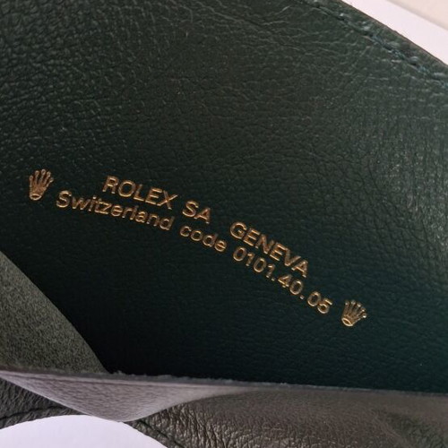 Rolex leather agenda like new