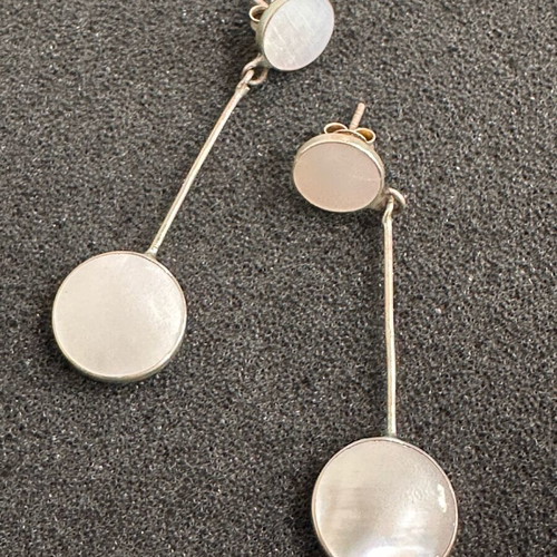 Various old jewelry used, set with Cat's Eyes and Swarovski stones