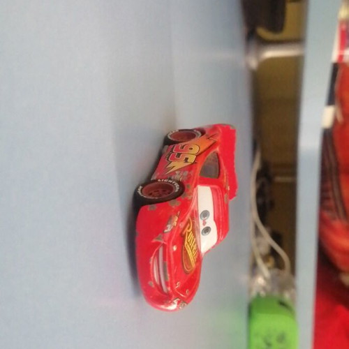 Lightning McQueen toy car used
