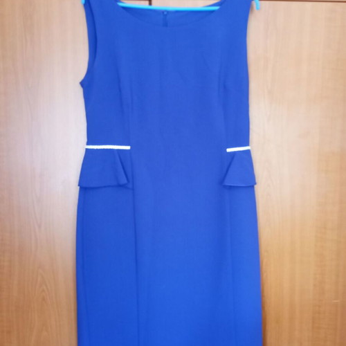 Winter dress blue Gianni Rodini like new