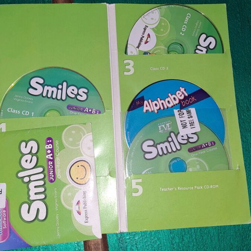 Learning image posters and CD pack used