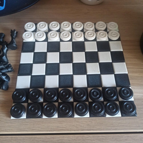 Travel chess and checkers set new, customizable colors