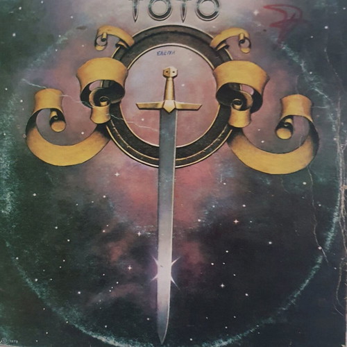 Toto vinyl record used, rock