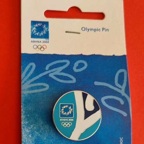 Olympic pins Athens 2004 new, set of 8 pieces