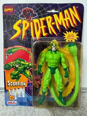 Scorpion Marvel Spider-Man The Animated Series Toy Biz καινούργιο 1994
