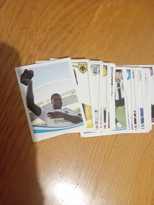 Αυτοκόλλητα Panini Superleague 2010-11, 34 τεμάχια