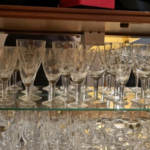 RONA 6629 Bohemian Crystal Glasses, pack of 23